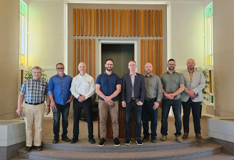 Representatives of the ARBCWC founding member churches gathered on the platform